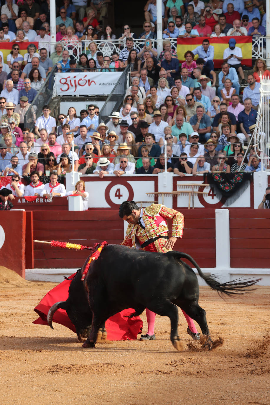 Así fue la tercera corrida de la Feria Taurina de Gijón