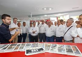 Visita de La Boya al estand de EL COMERCIO.