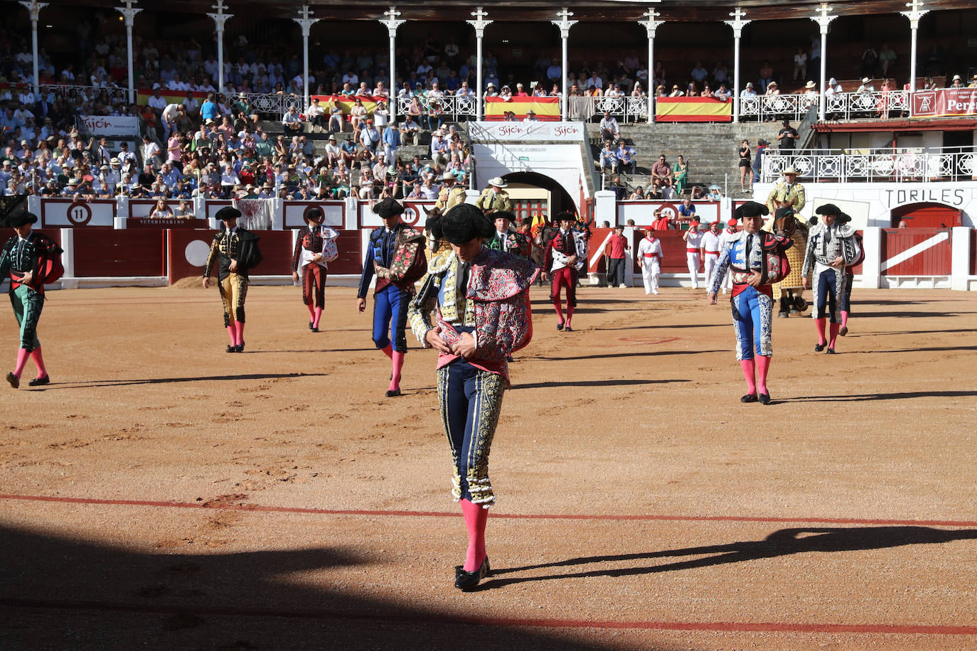 Así fue la cuarta corrida de la Feria Taurina de Gijón