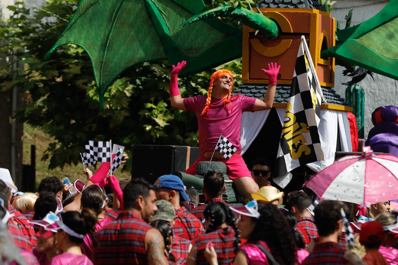 La falta de agua desluce el Descenso Folklórico del Nalón