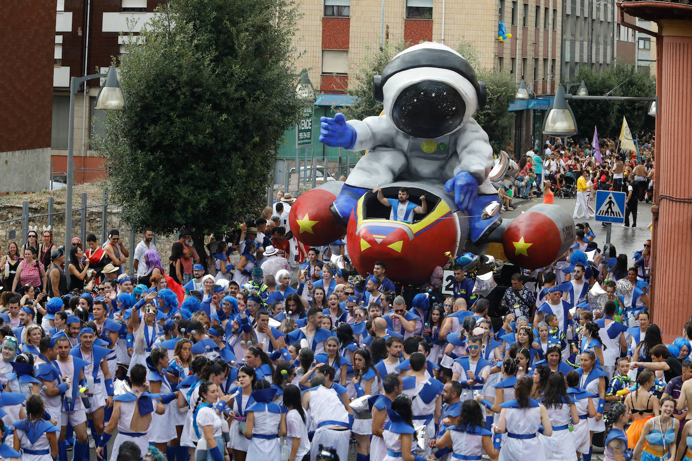 La falta de agua desluce el Descenso Folklórico del Nalón