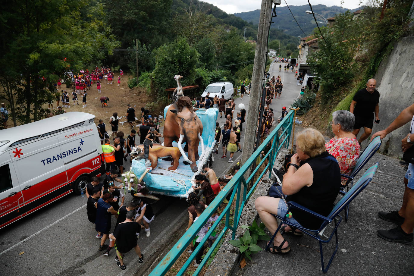 La falta de agua desluce el Descenso Folklórico del Nalón