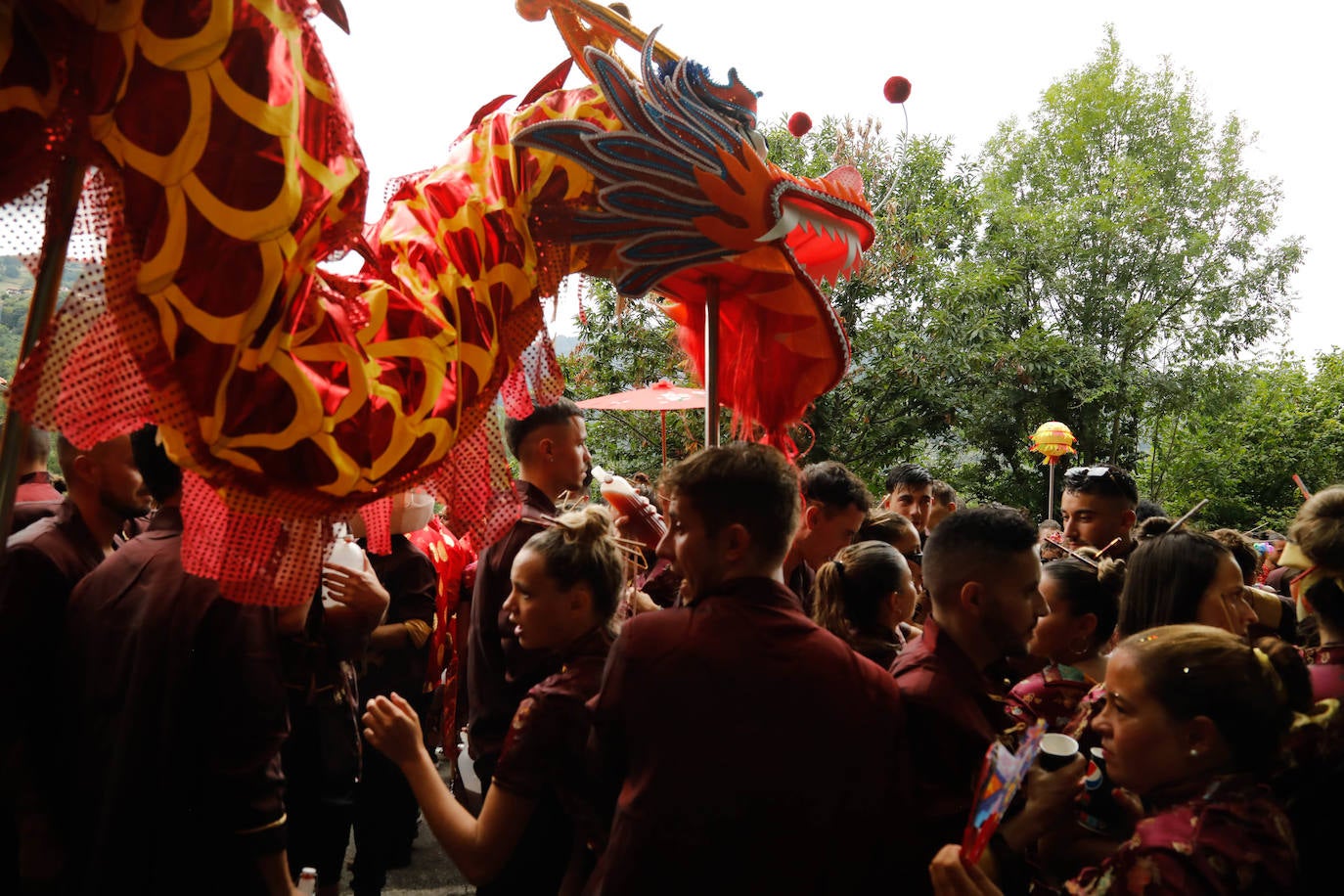 La falta de agua desluce el Descenso Folklórico del Nalón