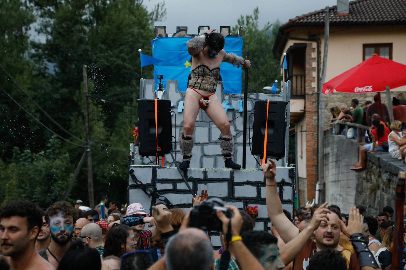 La falta de agua desluce el Descenso Folklórico del Nalón