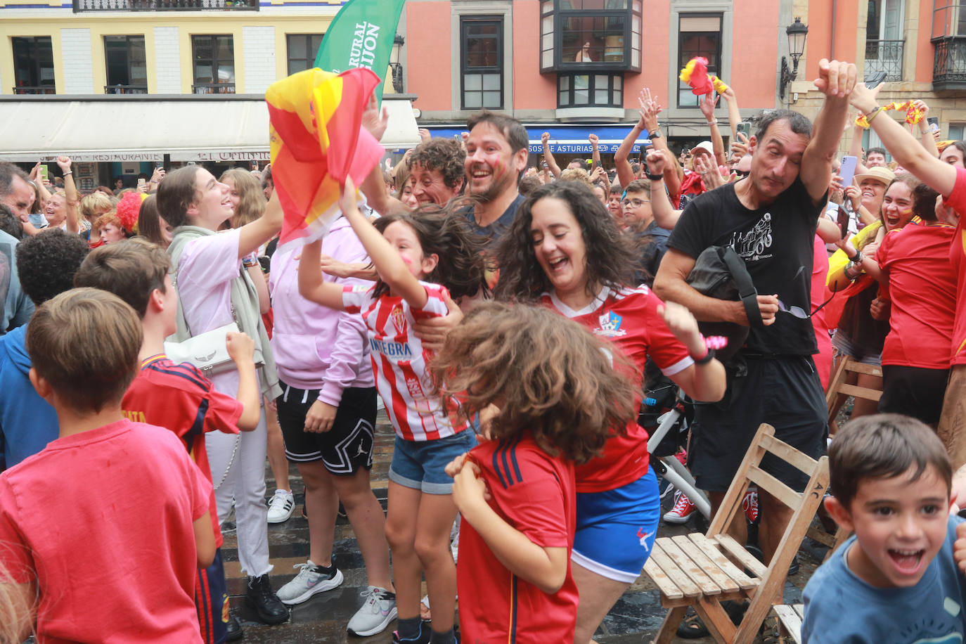 Así vivió Asturias la final del Mundial Femenino