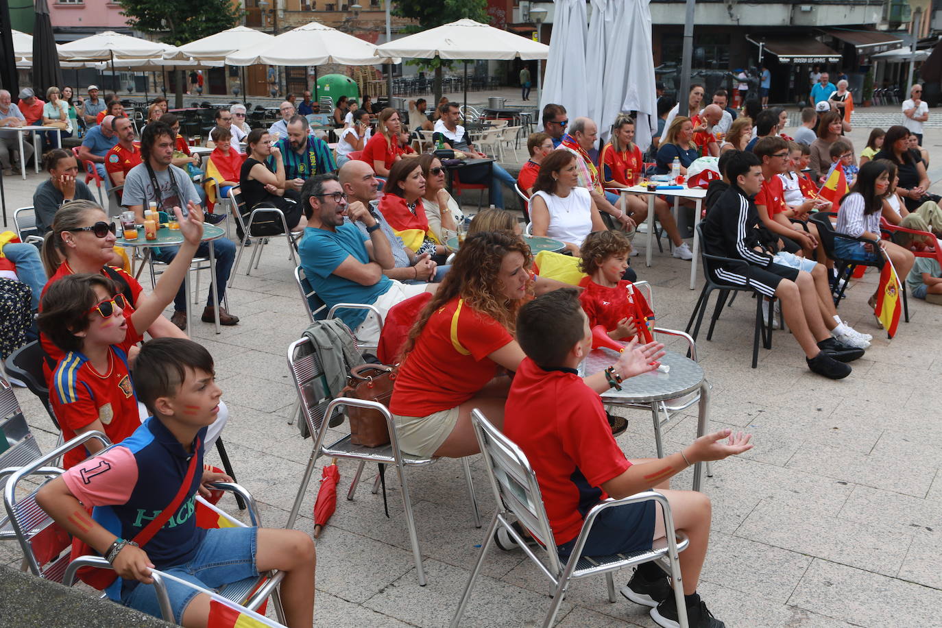 Así vivió Asturias la final del Mundial Femenino