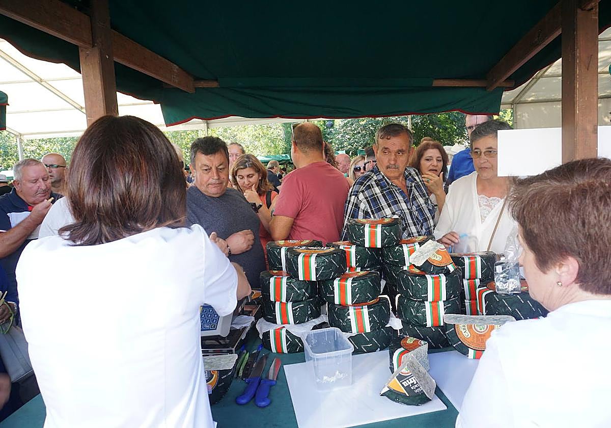 Una tonelada y media de Cabrales, a la venta