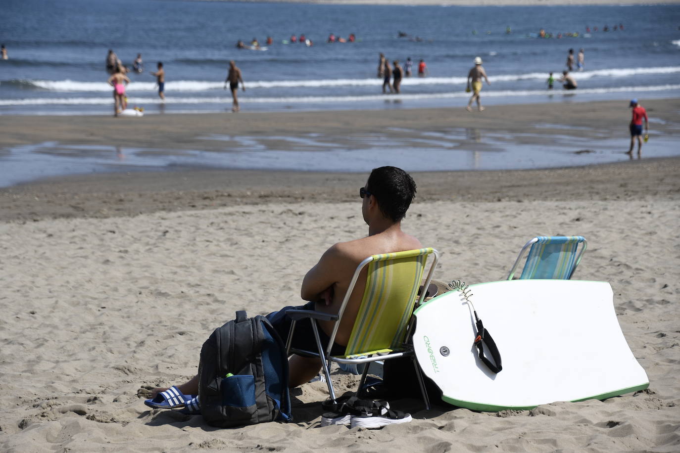 Asturias sofoca el calor antes de que bajen las temperaturas