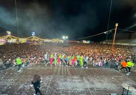 Lleno antológico en Santa Isabel con Panorama el año pasado.