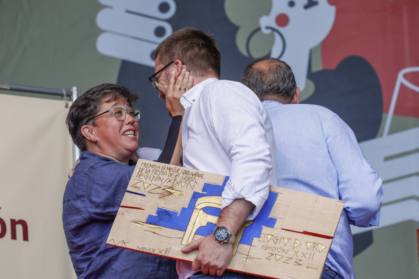 Fiesta sidrera en Gijón con sabor a Sidra Camín