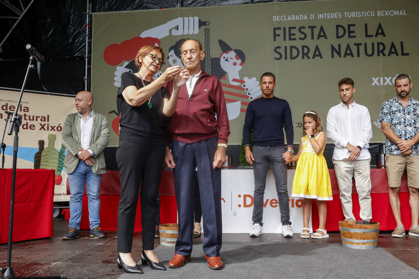 Fiesta sidrera en Gijón con sabor a Sidra Camín