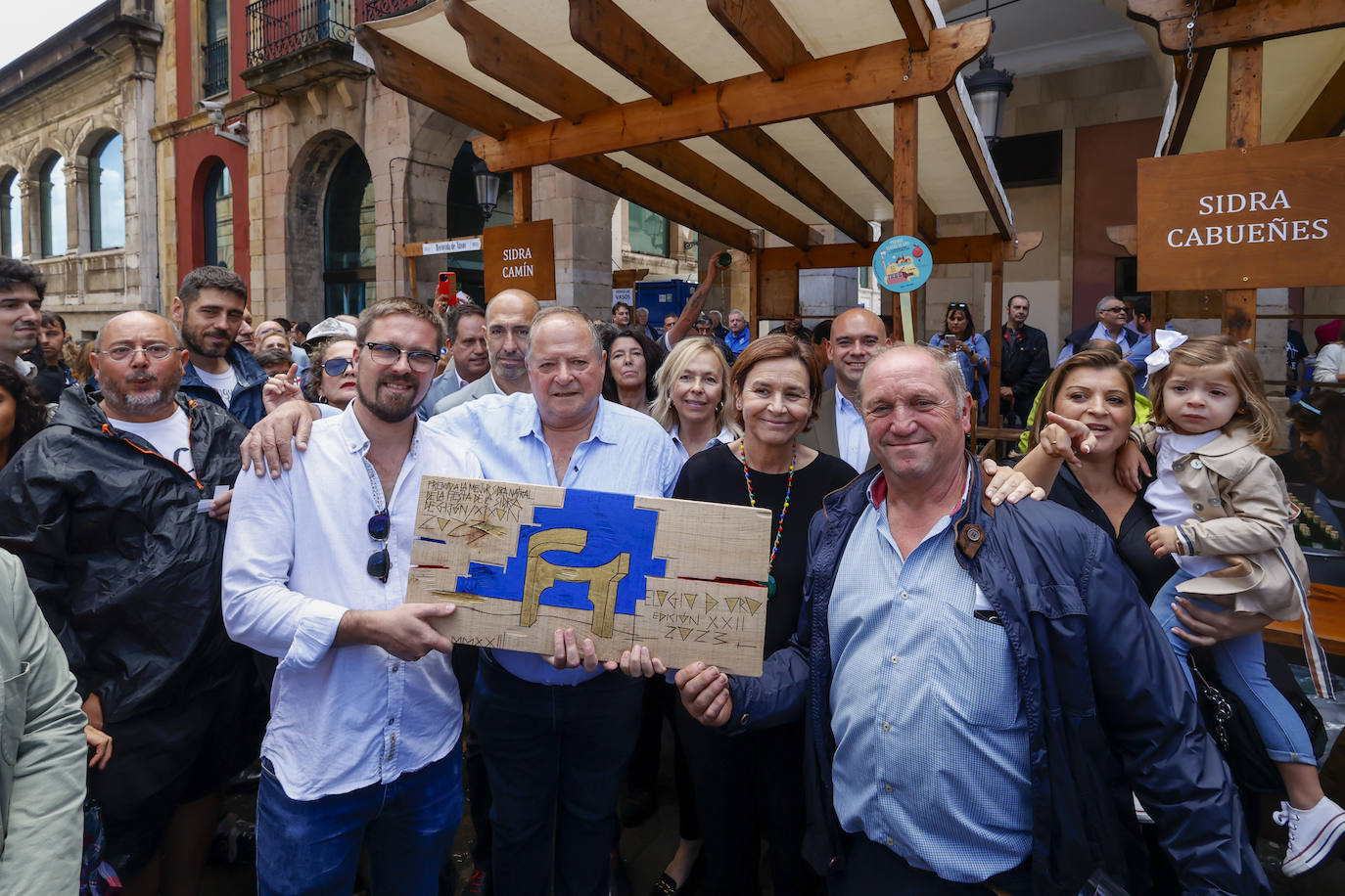 Fiesta sidrera en Gijón con sabor a Sidra Camín