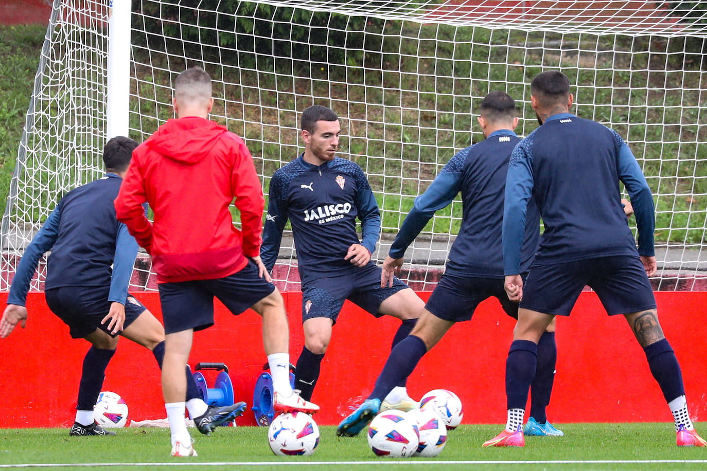 Entrenamiento del Sporting (29/08/2023)