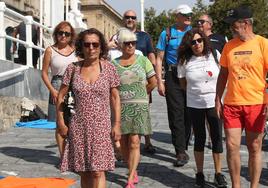 Los afectados por la prohibición al baño han recogida ya más de 40 firmas para presentar al Ayuntamiento a modo de protesta.