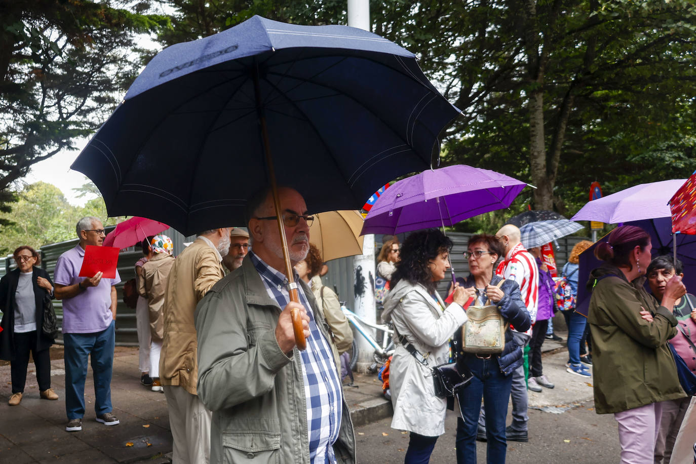 Protesta en Gijón en apoyo a Jenni Hermoso