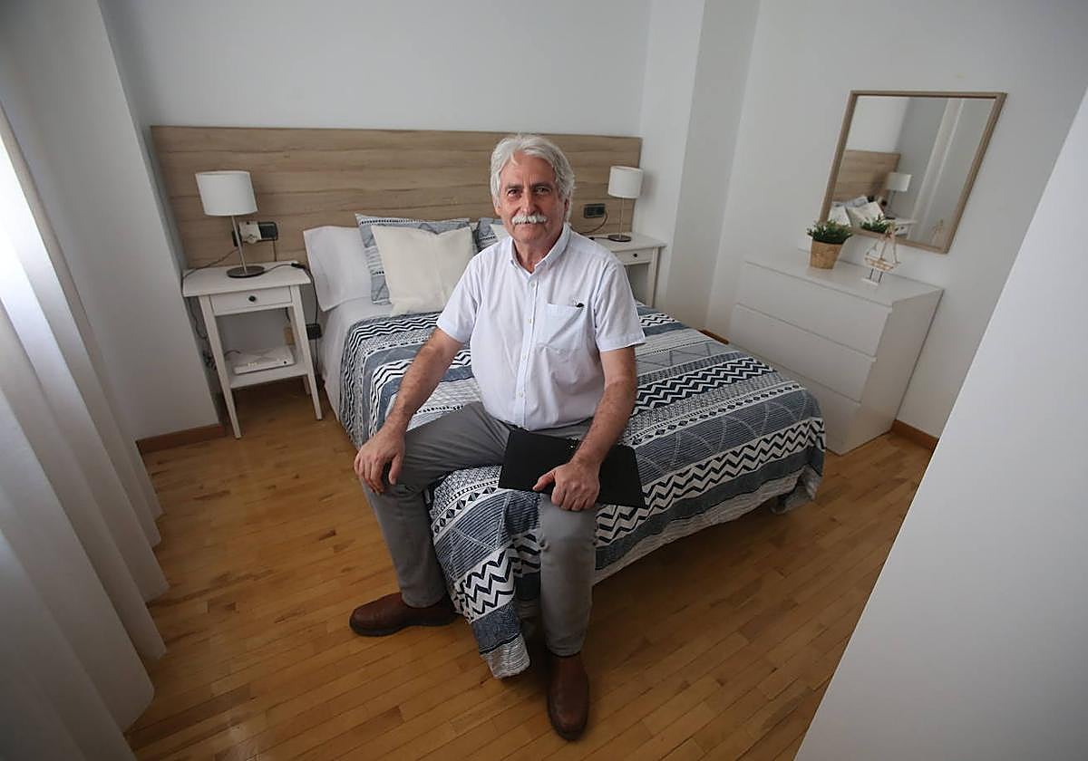 Manuel Herminio García, presidente de la Asociación de Viviendas de Uso Turístico (VUTs).