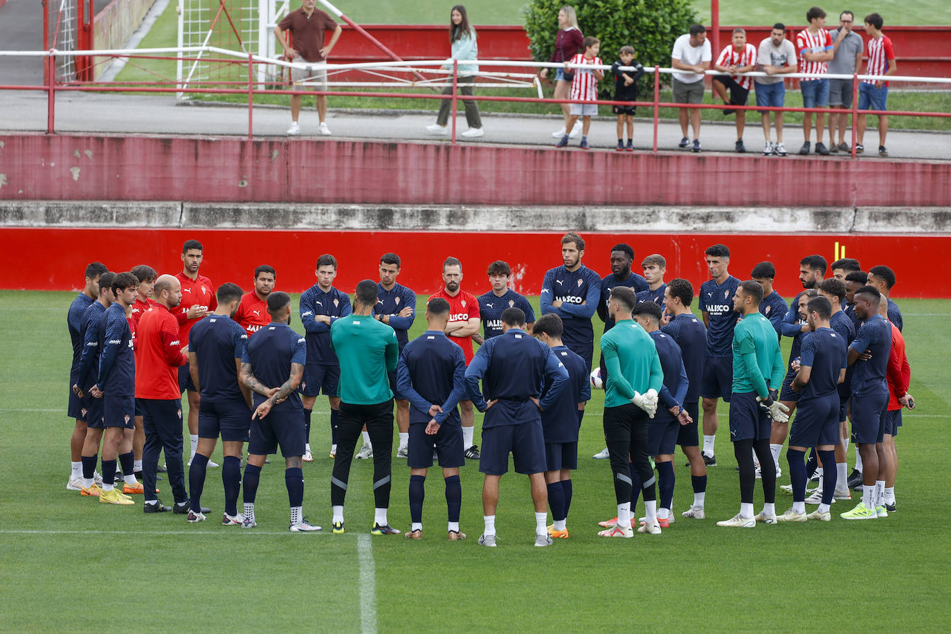 Entrenamiento del Sporting (03/09/23)