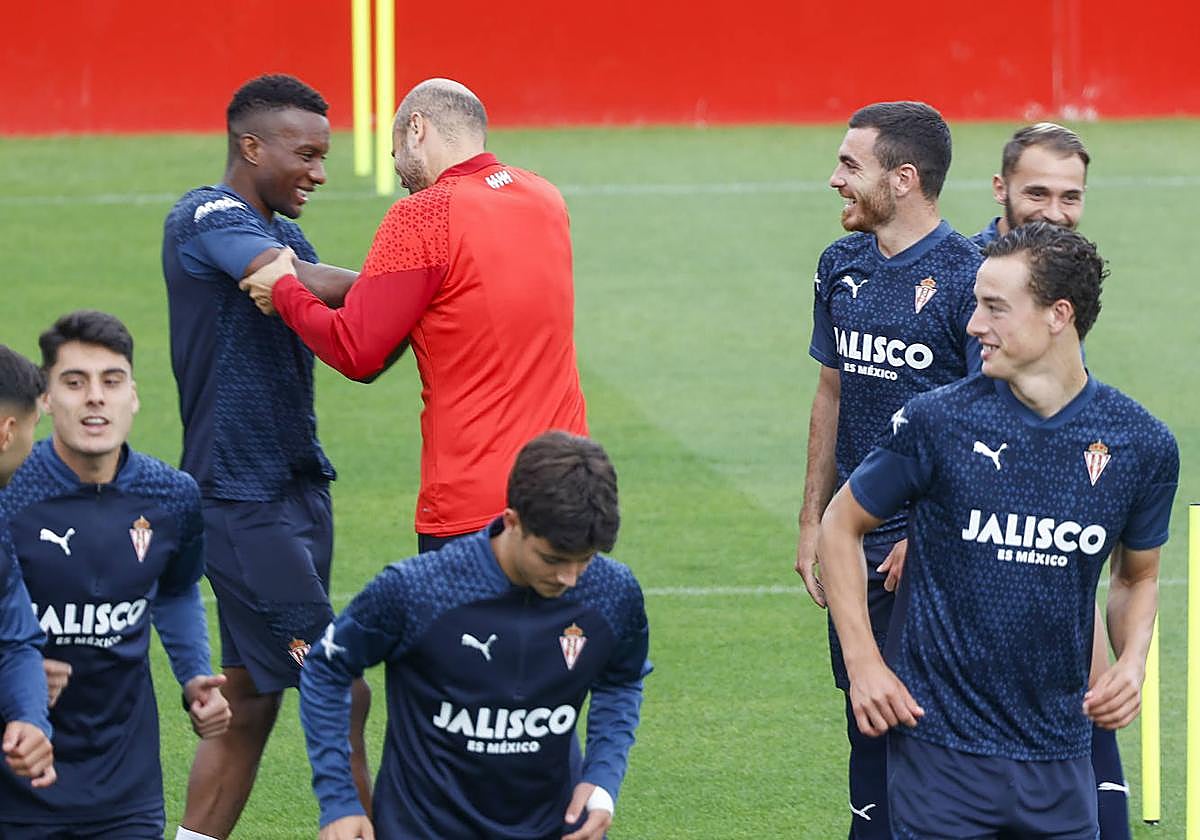 Entrenamiento del Sporting (03/09/23)