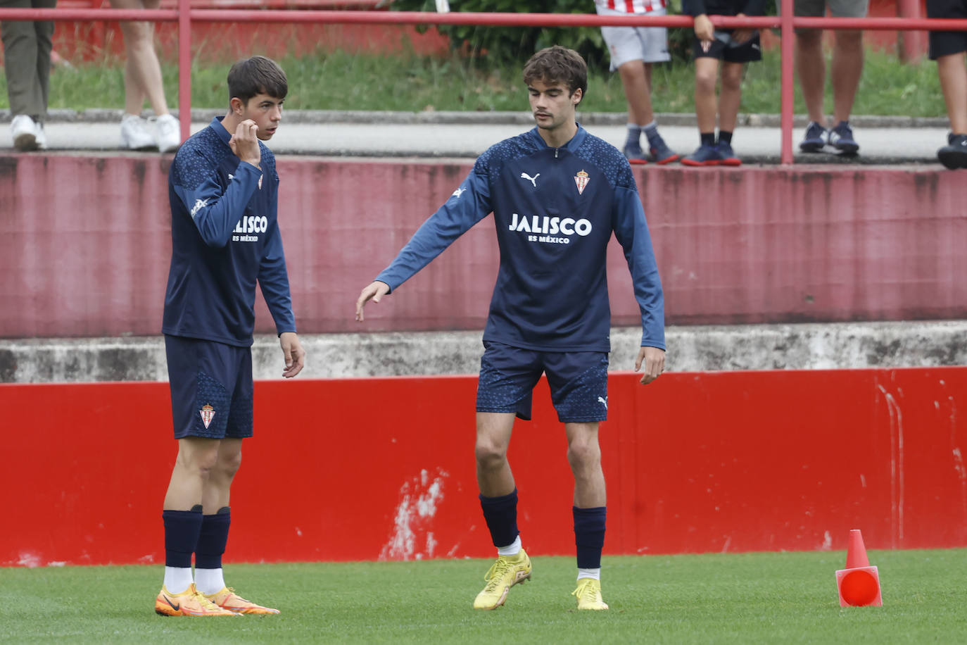 Entrenamiento del Sporting (03/09/23)