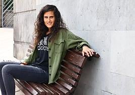 Montse Tomé, este martes, en Oviedo.