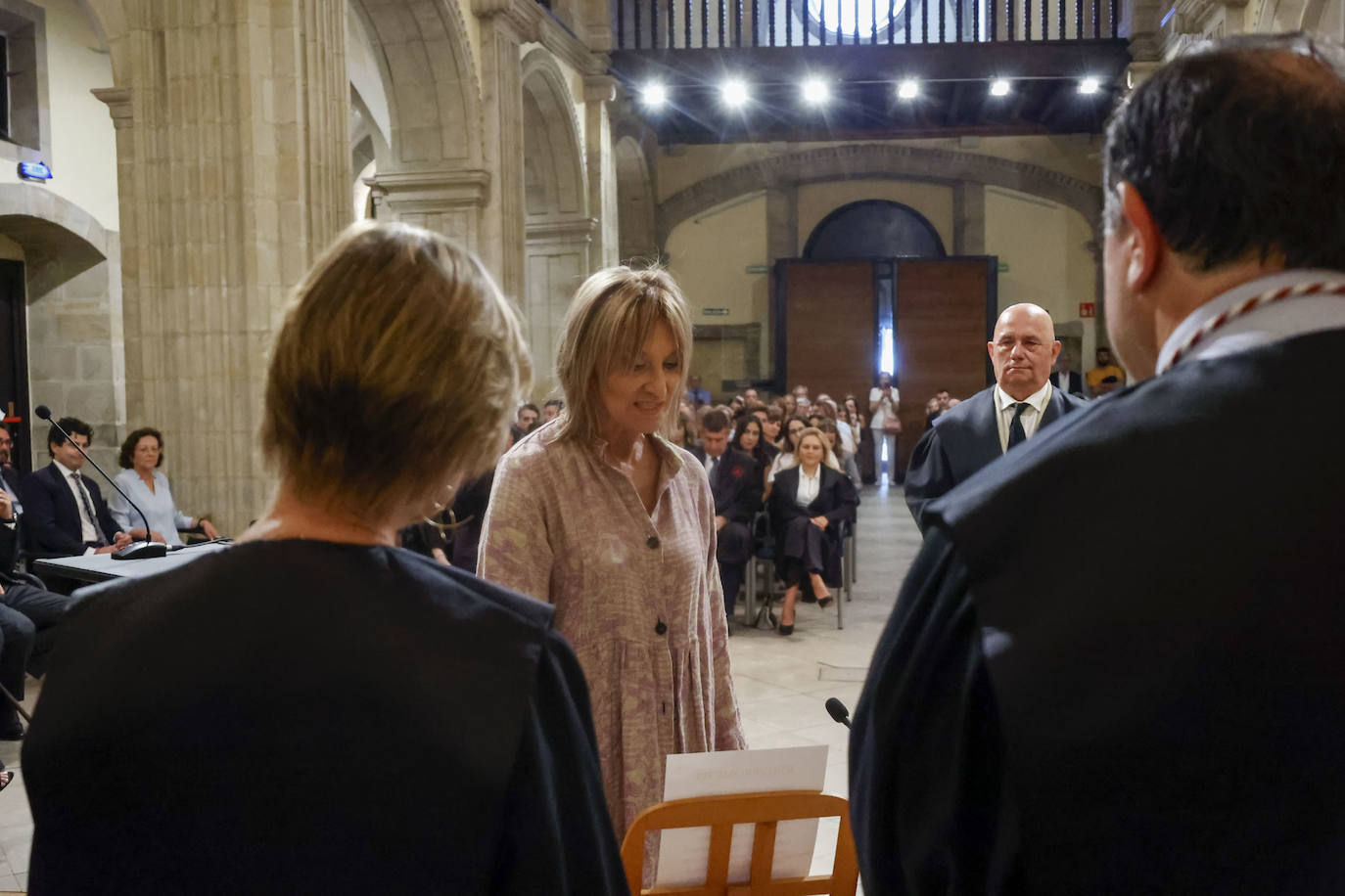 Acto de jura de los abogados en la Colegiata