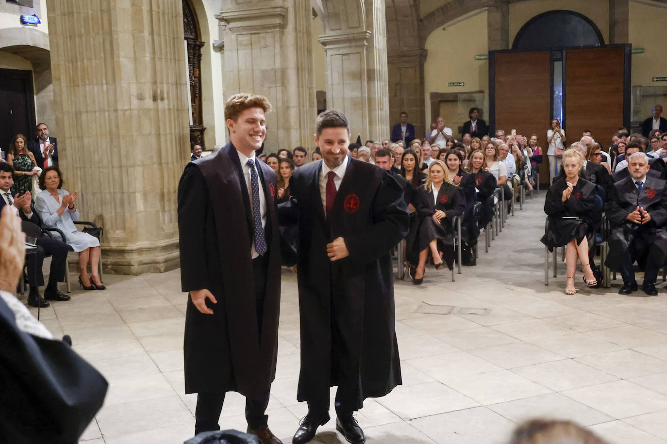 Acto de jura de los abogados en la Colegiata