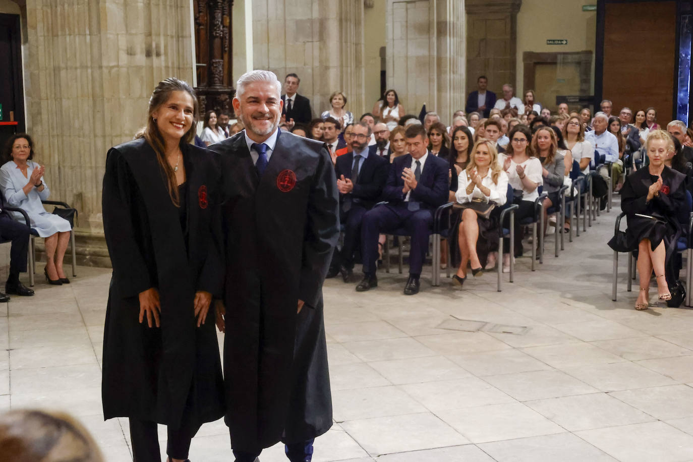 Acto de jura de los abogados en la Colegiata