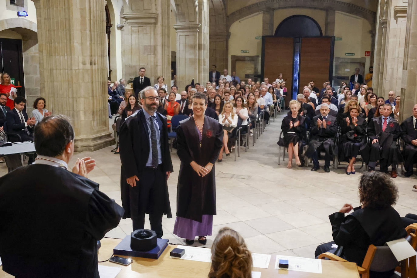 Acto de jura de los abogados en la Colegiata