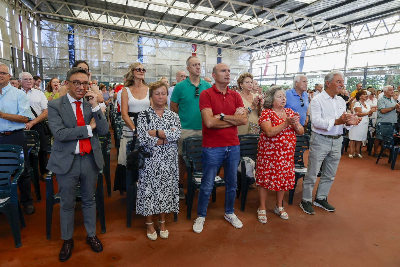 Fiesta y homenajes en el Grupo Covadonga