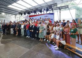 Fiesta y homenajes en el Grupo Covadonga