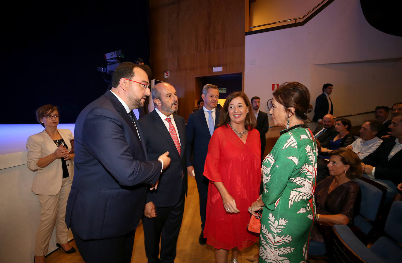 Los asistentes a la entrega de las Medallas de Asturias