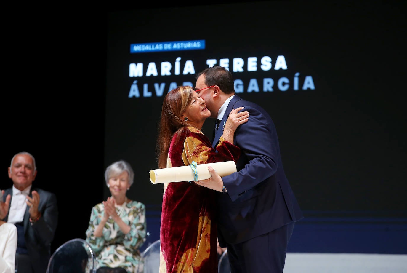 Los asistentes a la entrega de las Medallas de Asturias