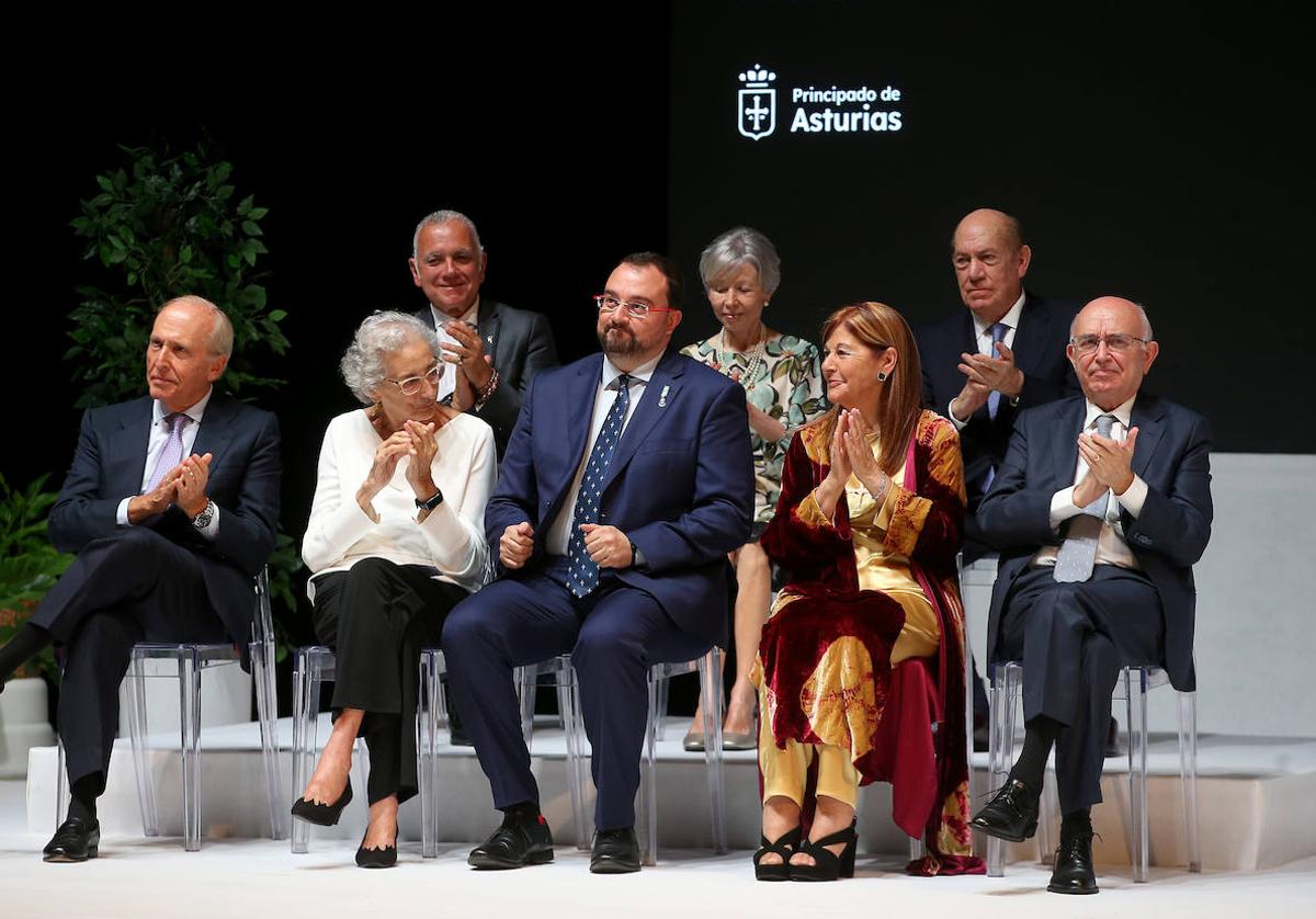 Los asistentes a la entrega de las Medallas de Asturias