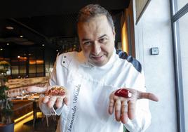 Fernando Viñuela, del restaurante Mamáguaja, en Gijón.