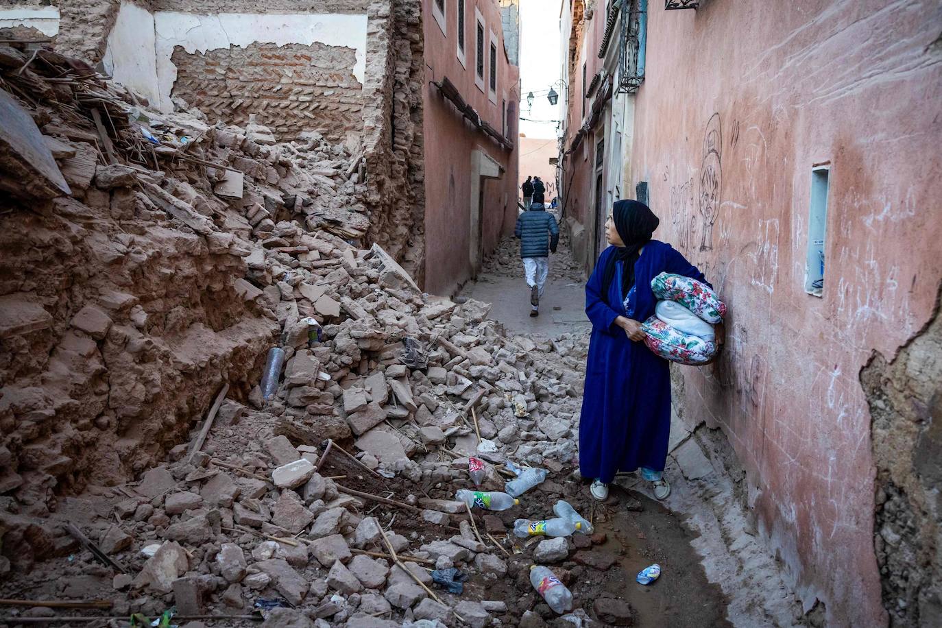 Las imágenes de la desolación en Marruecos tras el terremoto