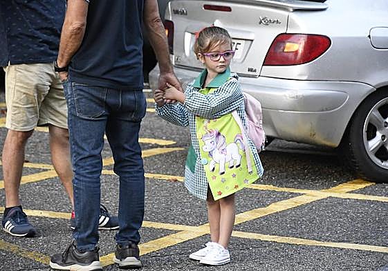 Nervios y ganas en la vuelta al cole de Avilés