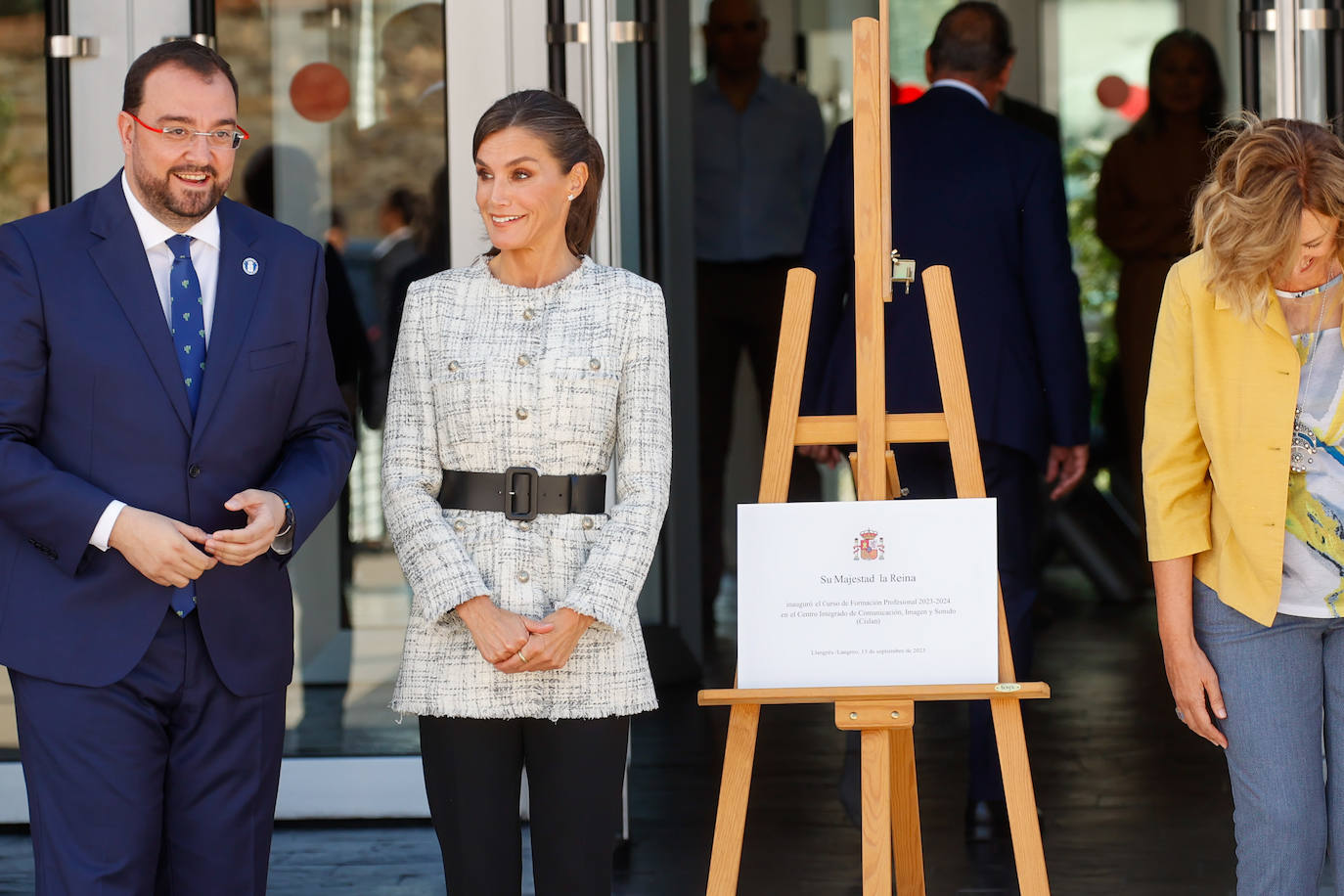 Las mejores imágenes de la Reina en Asturias