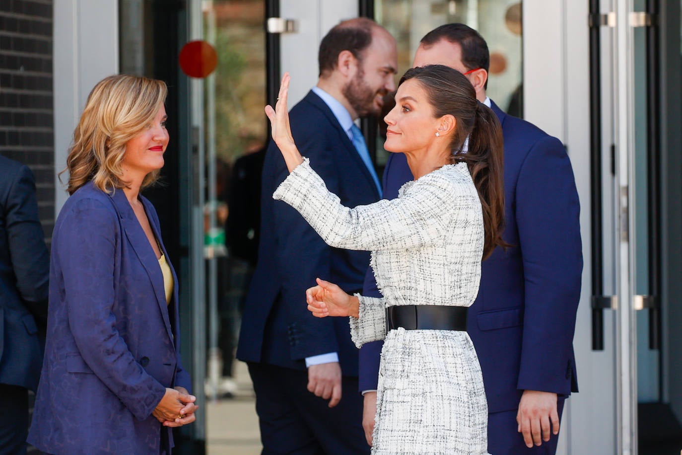 Las mejores imágenes de la Reina en Asturias