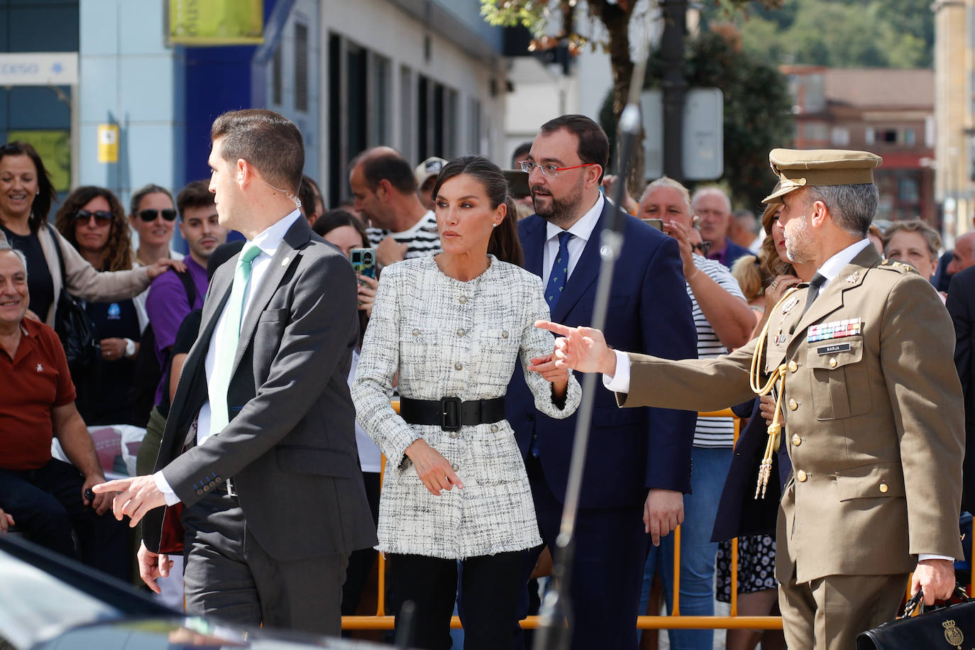 Las mejores imágenes de la Reina en Asturias