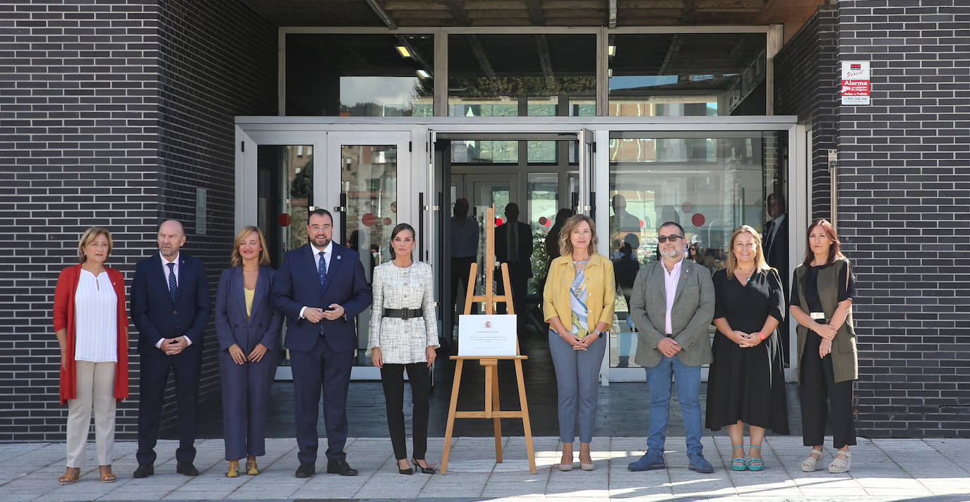 Las mejores imágenes de la Reina en Asturias