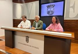 Alejandro Suárez, Gaspar Llamazares y Cristina Pontón.