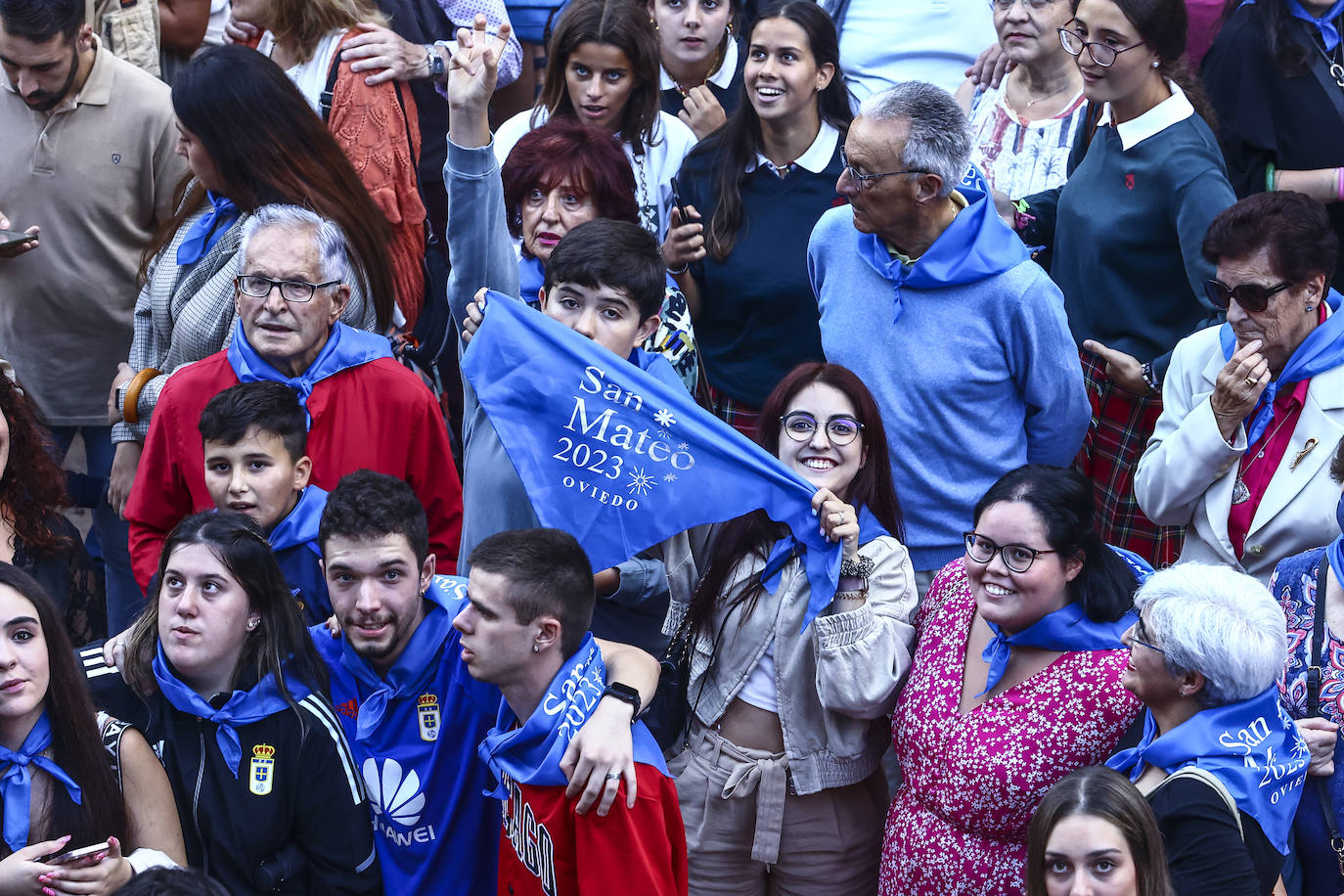 Así fue el pregón de las fiestas de San Mateo