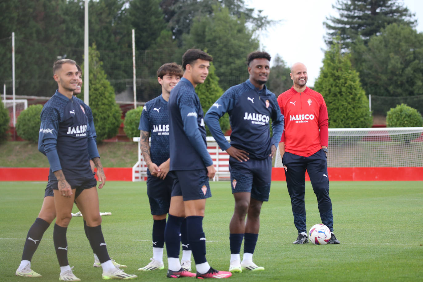 Entrenamiento del Sporting (15/09/23)