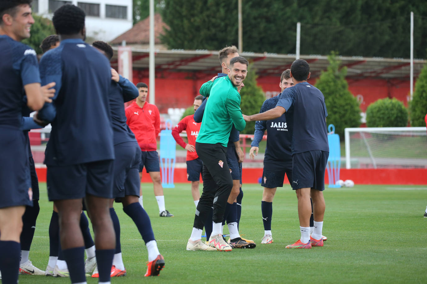 Entrenamiento del Sporting (15/09/23)