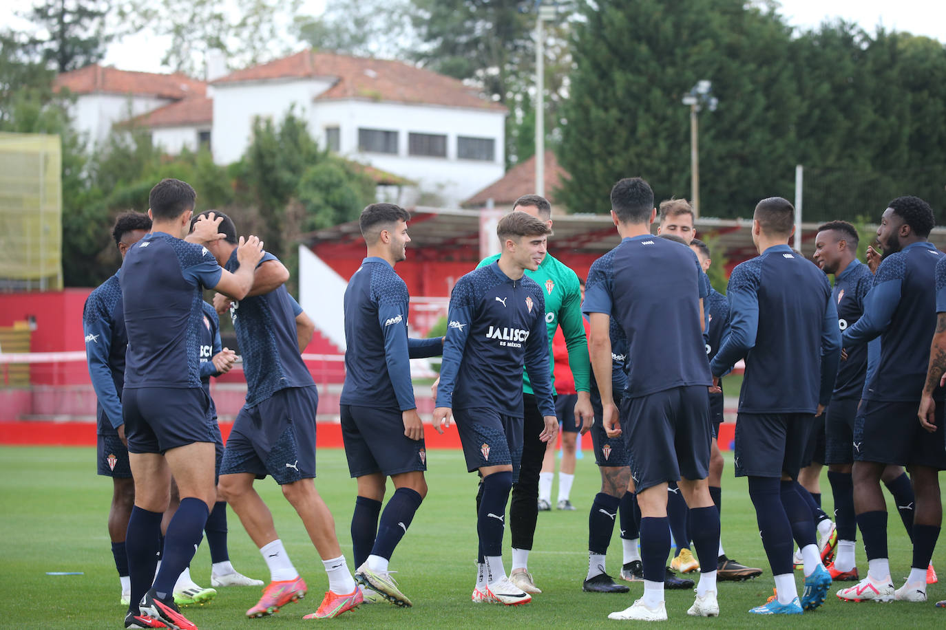 Entrenamiento del Sporting (15/09/23)