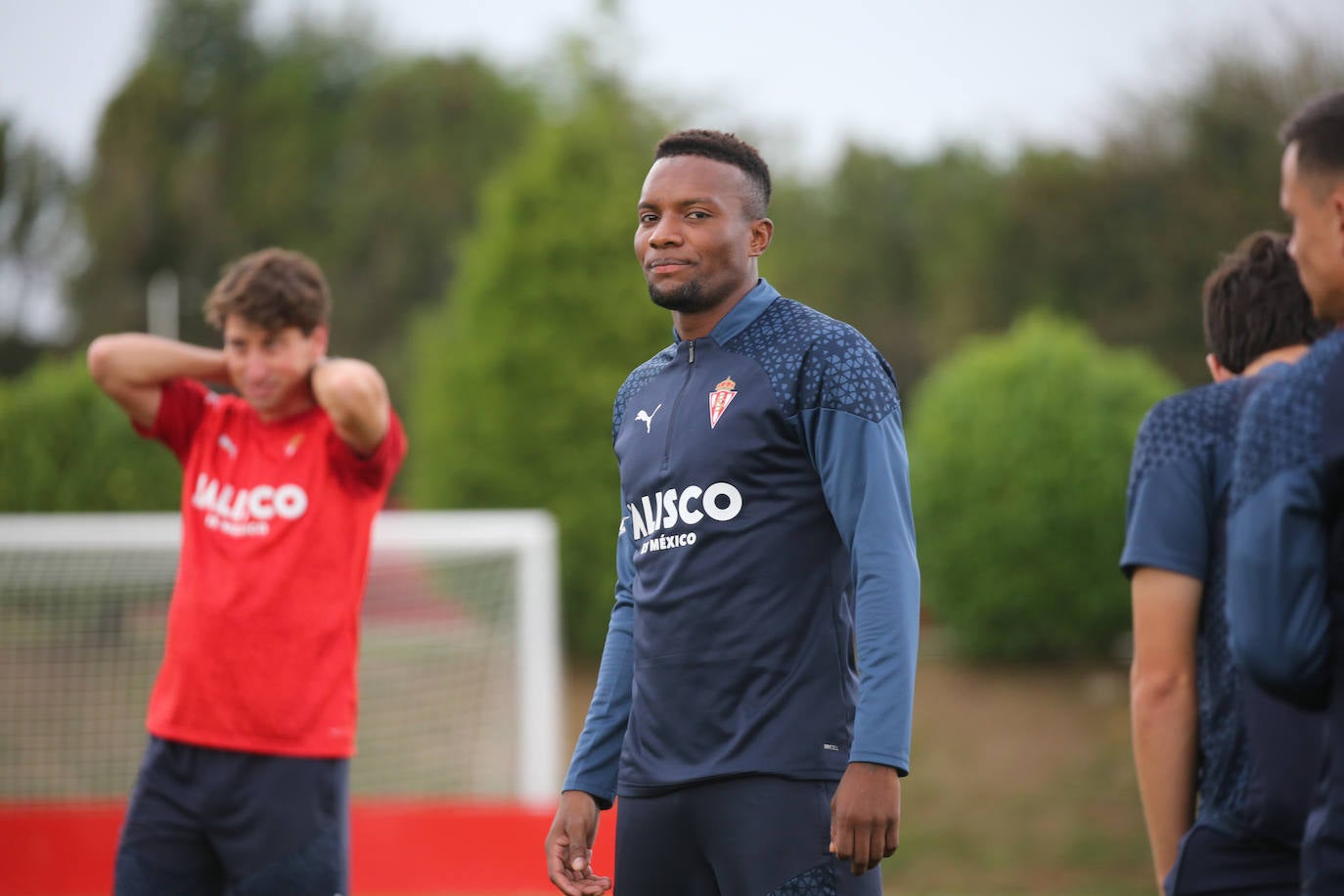 Entrenamiento del Sporting (15/09/23)