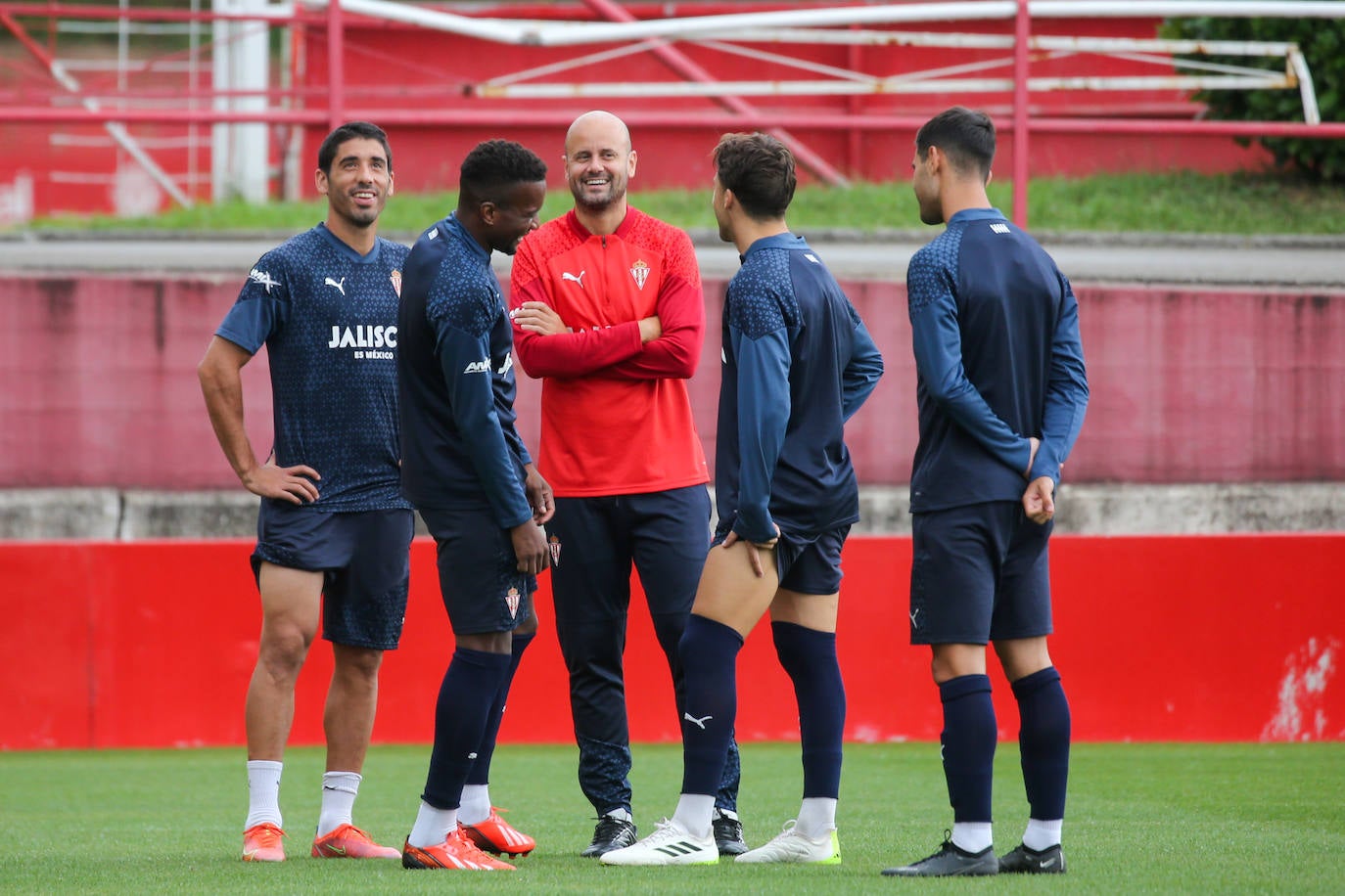 Entrenamiento del Sporting (15/09/23)