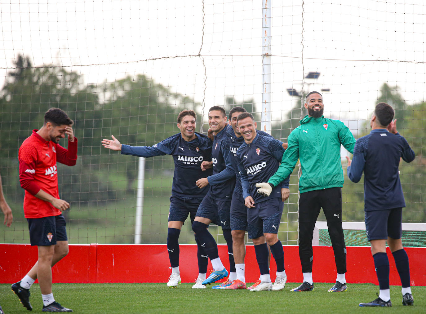 Entrenamiento del Sporting (15/09/23)