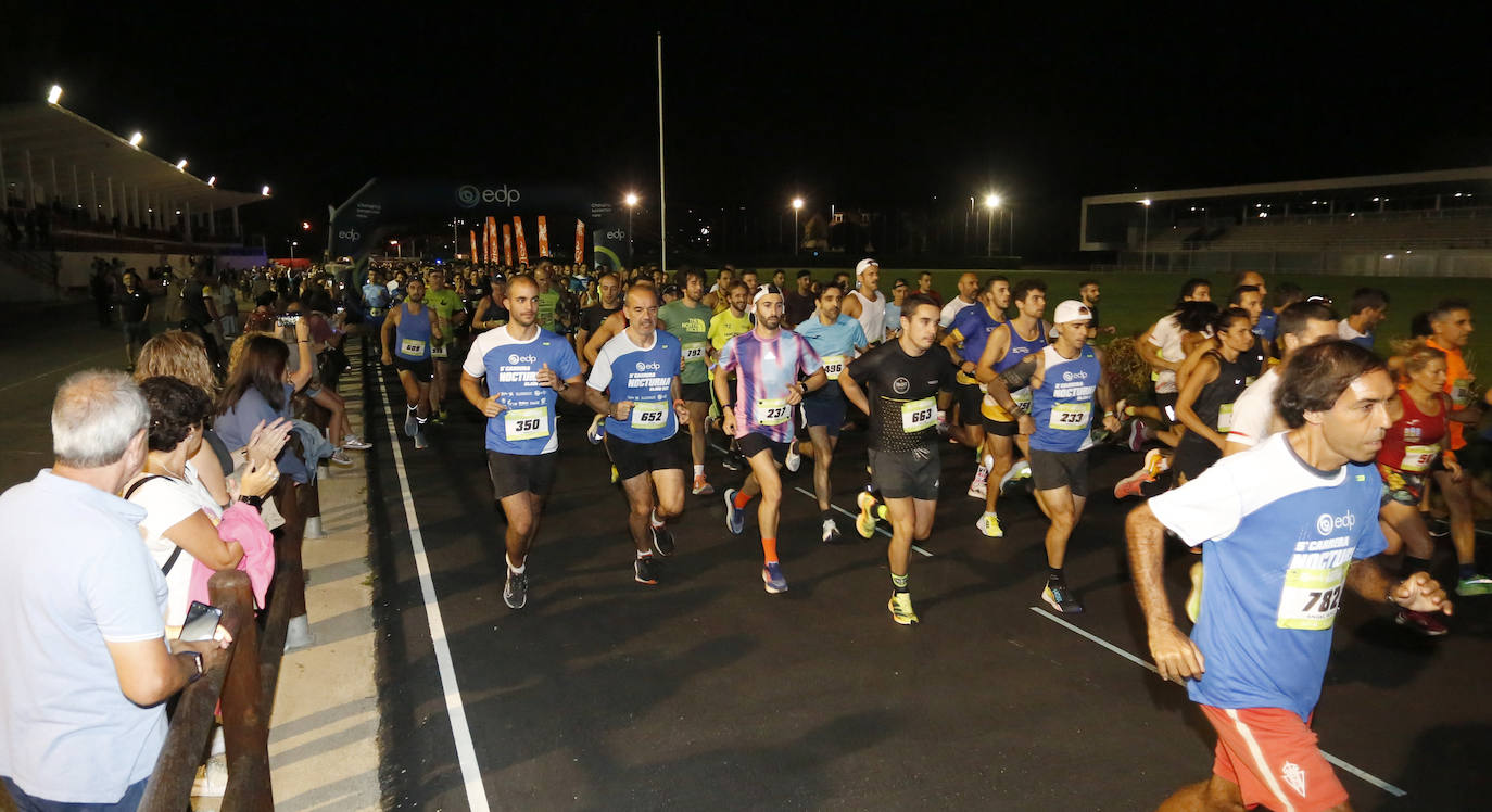 La carrera nocturna de Gijón, en imágenes