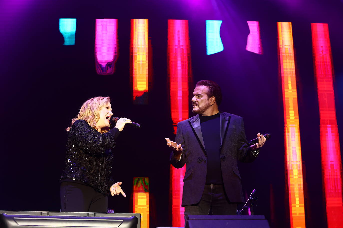 El concierto de Pimpinela en San Mateo, en imágenes